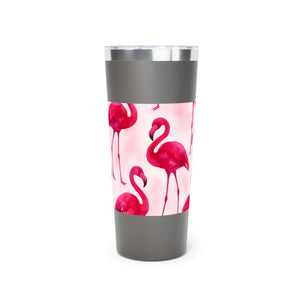 Premium Pink Flamingo Insulated Tumbler - Tropical Style - Dipaliz - Tumblers