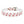 Waterproof Pink Floral Dog Collar - Poinsettia Tpu - Dipaliz - Standard Collars