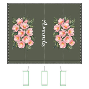 Pink Floral Maker Sip Tumbler 20oz - Tumblers