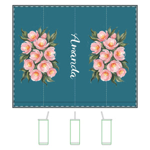Pink Floral Maker Sip Tumbler 20oz - Tumblers