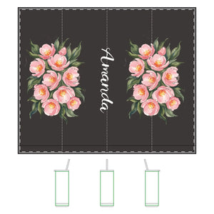 Pink Floral Maker Sip Tumbler 20oz - Tumblers