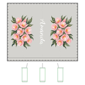 Pink Floral Maker Sip Tumbler 20oz - Tumblers