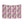 Pink Floral Wall Tapestry – Polyester Decor - Dipaliz