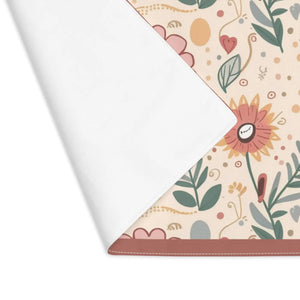 Pink Floral Placemats – Double-sided Cotton - Dipaliz