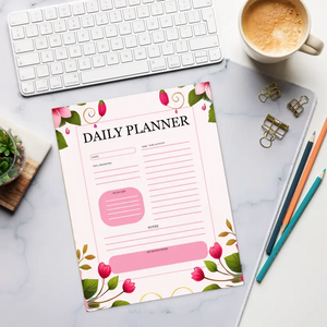 Daily Planner Notepad - Creative Organization Tool - Dipaliz - Notepads