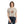 Flowy Cropped Tee - Pink Heart Gold Lining - Dipaliz - T-shirts