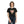 Flowy Cropped Tee - Pink Heart Gold Lining - Dipaliz - T-shirts