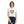 Flowy Cropped Tee - Pink Heart Gold Lining - Dipaliz - T-shirts