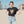 Flowy Cropped Tee - Pink Heart Gold Lining - Dipaliz - T-shirts