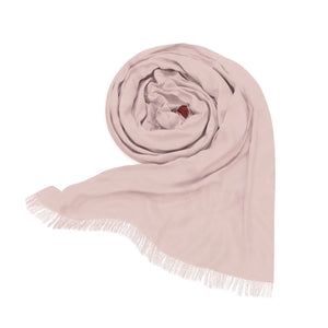 Pink Heart Lightweight Scarf – Minimalist ?Love’ Accent Wrap - Scarves & Shawls