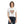 Flowy Cropped Tee Pink Heart Gold Lining - Dipaliz - T-shirts