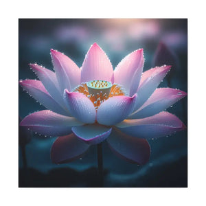 Canvas - Mesmerizing Pink Lotus Gallery Wraps - Dipaliz 30″ x / 1.25’’