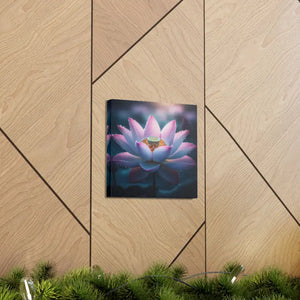 Canvas - Mesmerizing Pink Lotus Gallery Wraps - Dipaliz