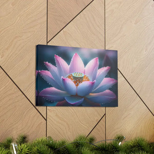 Canvas - Mesmerizing Pink Lotus Gallery Wraps - Dipaliz