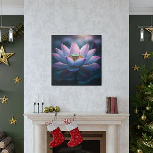 Canvas - Mesmerizing Pink Lotus Gallery Wraps - Dipaliz