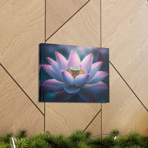 Canvas - Mesmerizing Pink Lotus Gallery Wraps - Dipaliz