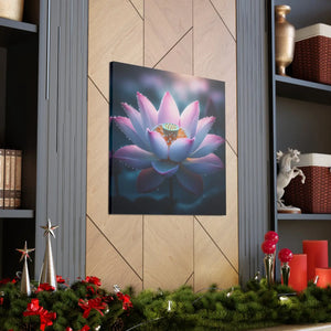 Pink Lotus Canvas – Premium Cotton Wall Art - Dipaliz - Prints