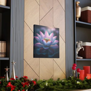Pink Lotus Canvas – Premium Cotton Wall Art - Dipaliz - Prints
