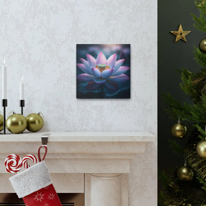 Pink Lotus Canvas – Premium Cotton Wall Art - Dipaliz - Prints