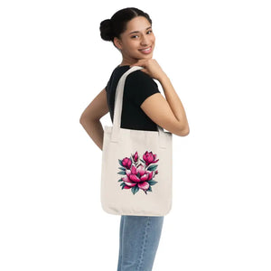 Magnolia Canvas Tote - Certified Organic Cotton Eco Bag - Dipaliz - one Size / Natural - Bags