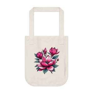 Magnolia Canvas Tote - Certified Organic Cotton Eco Bag - Dipaliz - one Size / Natural - Bags