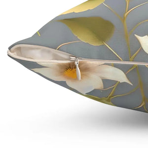 Golden Morning Bliss Spun Polyester Square Pillow - Dipaliz - Throw Pillows