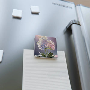 Purple Lupin Flowers Porcelain Magnet - Dipaliz - Decor