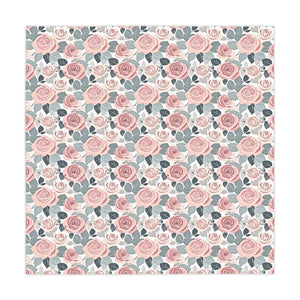 Elegant Pink Rose Tablecloth – Stylish One-sided Print - Dipaliz - Tablecloths