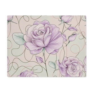 Rose Blossom Cotton Placemat – 18x14 Dining - Dipaliz - Placemats