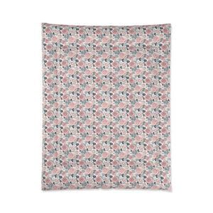 Pink Roses Comforter – Transform Chilly Nights - Dipaliz - Quilts & Comforters