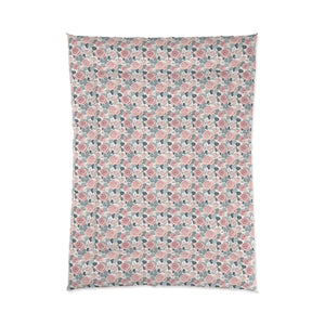 Pink Roses Comforter – Transform Chilly Nights - Dipaliz - Quilts & Comforters