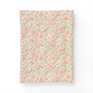 Soft Cotton Comforter - Pink Roses Eco-friendly Gift - Dipaliz - 68’’ x 92’’ - Home Decor