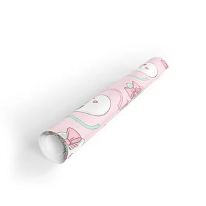 Snowman Gift Wrap Pink Holiday Paper - Dipaliz - Wrapping
