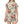 White Flowers T-shirt Dress – Eco-friendly - Dipaliz - Dresses - Xs