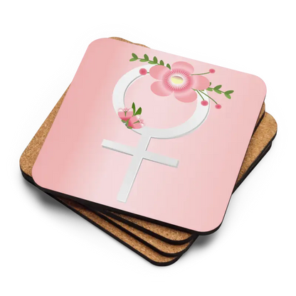 Flower Power Coaster: Chic Pink And Heat-resistant! - Kitchen And Dining
