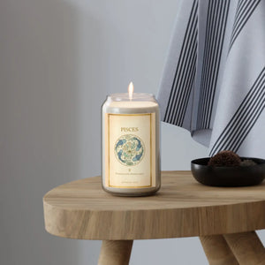 Pisces Scented Soy Candle – 13.75oz Glass - Dipaliz - Candles