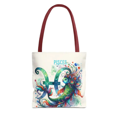 Pisces Zodiac Aop Tote Bag - your Stylish Everyday Companion - Bags