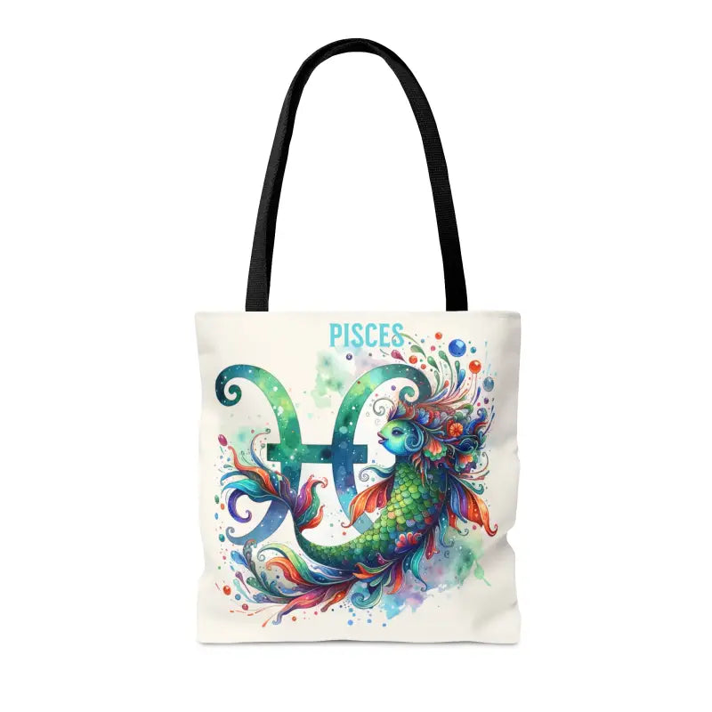 Dive Into Pisces Vibes with this Starry-eyed Aop Tote Bag - Bags