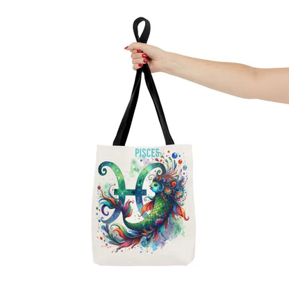 Dive Into Pisces Vibes with this Starry-eyed Aop Tote Bag - Bags