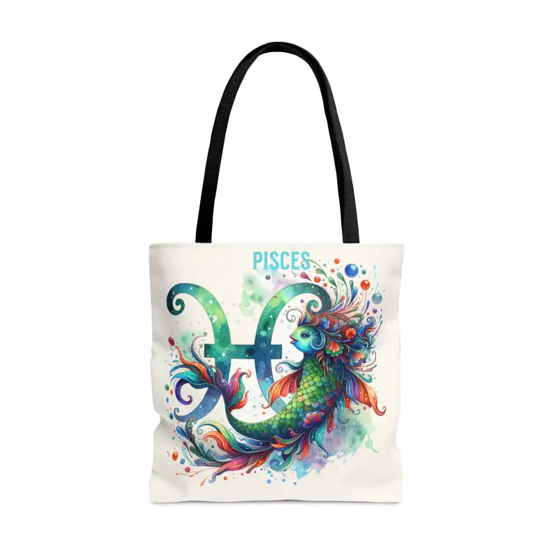 Dive Into Pisces Vibes with this Starry-eyed Aop Tote Bag - Bags