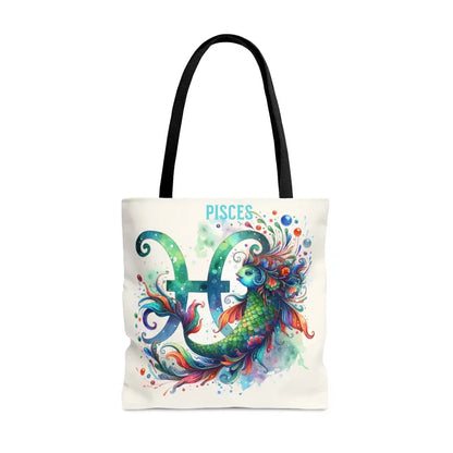 Dive Into Pisces Vibes with this Starry-eyed Aop Tote Bag - Bags