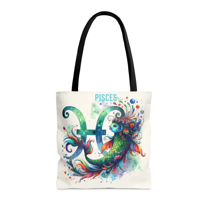 Dive Into Pisces Vibes with this Starry-eyed Aop Tote Bag - Bags