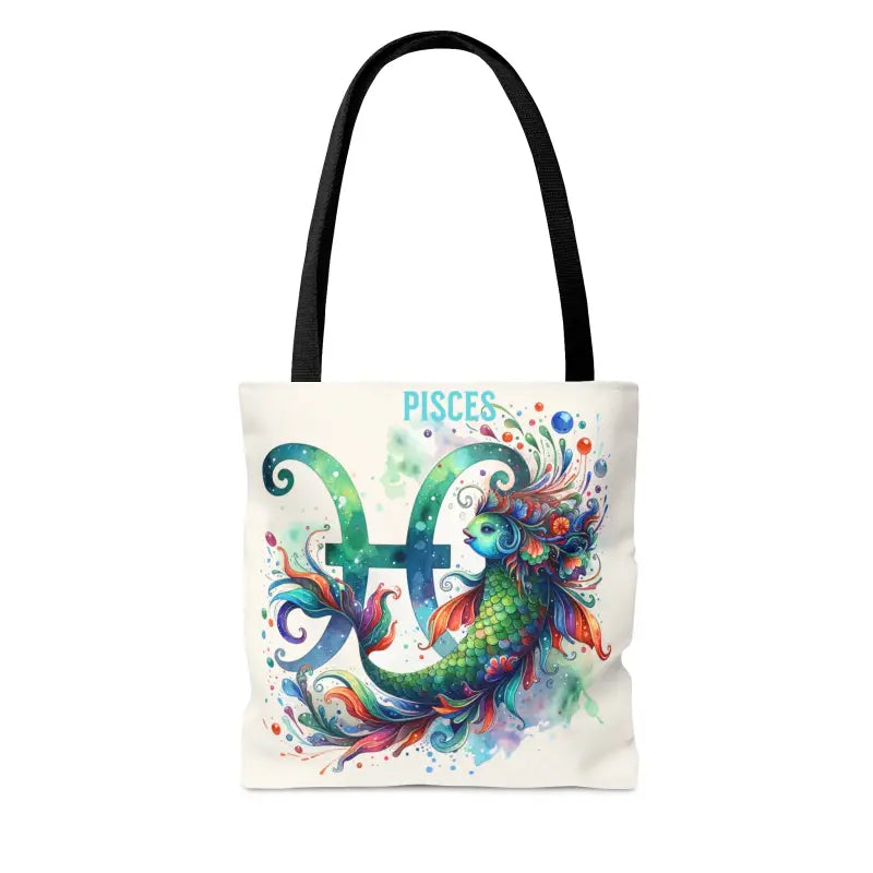 Dive Into Pisces Vibes with this Starry-eyed Aop Tote Bag - Bags