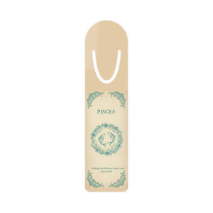Pisces Zodiac Bookmark – Astrological Metal with ?Pisces’ Design - Bookmarks