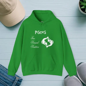 Pisces Zodiac Hoodie — Cozy Star Sign Sweatshirt - Irish Green / s - Hoodies