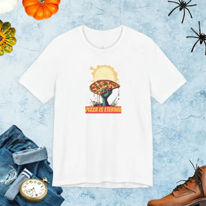 Soft Zombie Pizza Unisex Jersey Short Sleeve Tee Halloween - Dipaliz - T-shirts