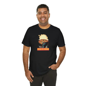 Soft Zombie Pizza Unisex Jersey Short Sleeve Tee Halloween - Dipaliz - T-shirts