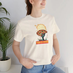 Soft Zombie Pizza Unisex Jersey Short Sleeve Tee Halloween - Dipaliz - T-shirts