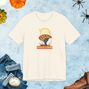 Soft Zombie Pizza Unisex Jersey Short Sleeve Tee Halloween - Dipaliz - T-shirts