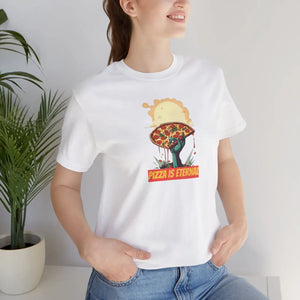 Soft Zombie Pizza Unisex Jersey Short Sleeve Tee Halloween - Dipaliz - T-shirts